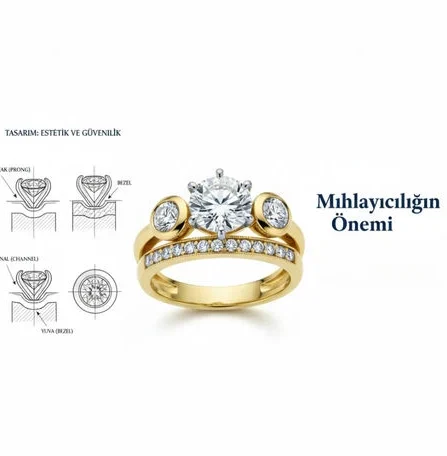 Taş Mıhlayıcılığı Sanatı: Pırlantanın Güvenliğini ve Işıltısını Sağlayan Teknikler